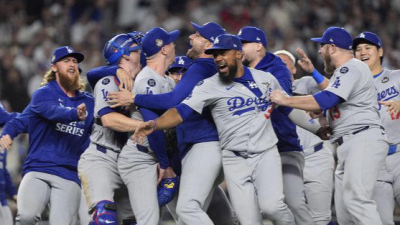 MLB 다저스, 양키스 꺾고 월드시리즈 8번째 우승