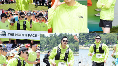 차은우 11km 마라톤 완주