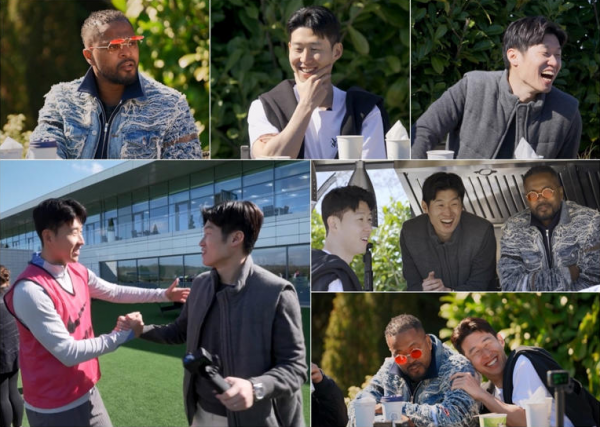 박지성&에브라가 손흥민이 캡틴으로 있는 토트넘 홋스퍼 FC를 방문