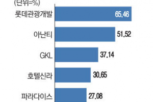중국인 무비자 입국 기대감 카지노·호텔株 연일 상승세