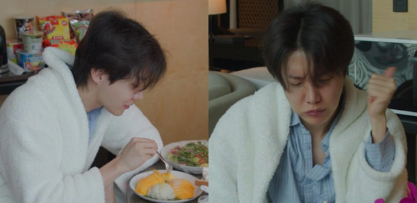 BTS 제이홉, 방콕서 맞은 아침 먹방