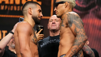 UFC 챔피언 출신 고수들의 대결 토푸리아 vs 올리베이라, 29일 UFC 라이트급 타이틀전