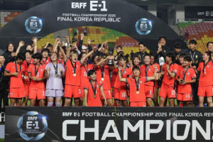 일본 누르고 20년 만에 기적 이룬 한국 여자 축구팀