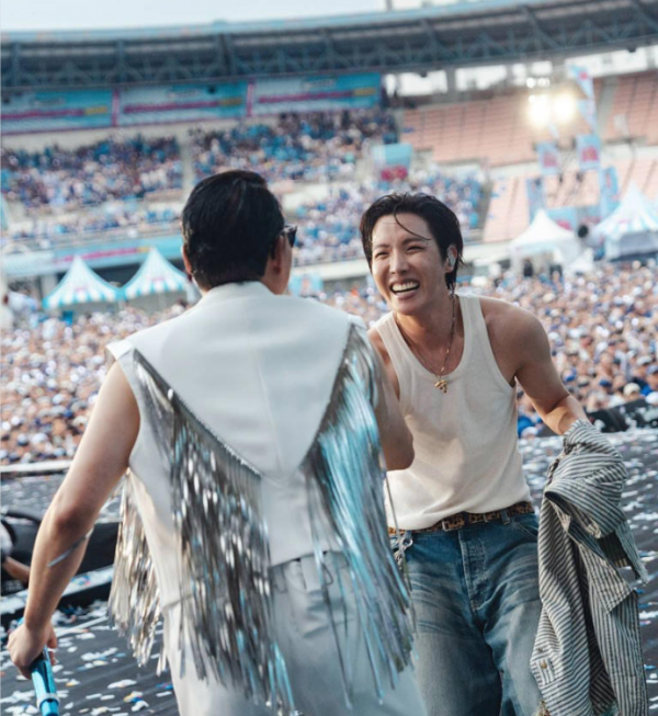 방탄소년단 제이홉, 싸이 ‘흠뻑쇼’ 게스트 출연
