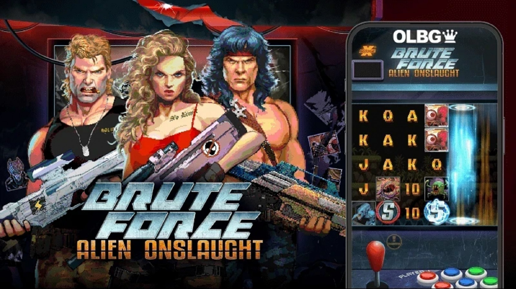 슬롯 커뮤니티 슬롯 마켓에서 제공하는 노리밋시티 무료 슬롯 게임 [Brute Force Alien Onslaught]