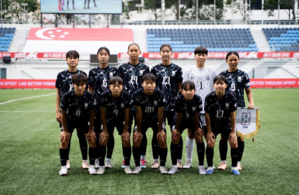 여자 U-15 축구대표팀, 친선대회 3전 전승 우승