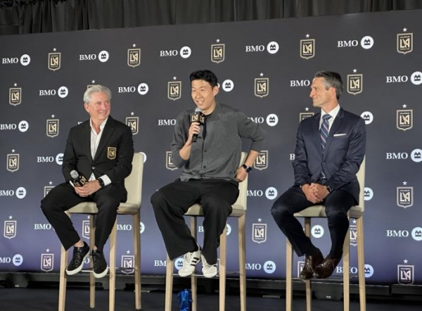 LAFC, 손흥민 영입 공식 발표…2029년 6월까지 연장 옵션