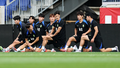 2026 북중미 월드컵 '본선 모드'의 시작을 알리는 미국과의 원정 평가전을 앞두고 축구 국가대표팀이 결전 장소에 처음으로 입성