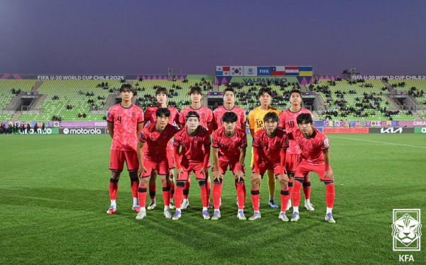 한국 20세 이하(U-20) 축구 대표팀, 파라과이와 무승부