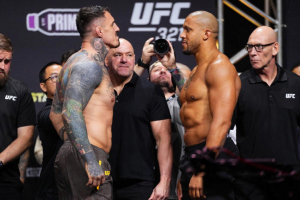 UFC 헤비급 타이틀전 아스피널-간, 계체 무사 통과