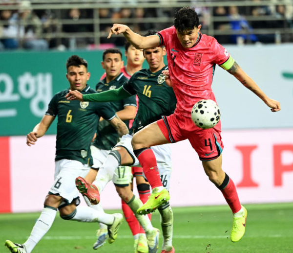 김민재의 위력, 볼리비아전 월드클래스 수비