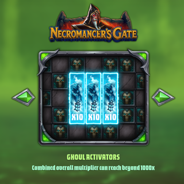 슬롯 커뮤니티 슬롯 마켓에서 제공하는 릴렉스게이밍 무료 슬롯 게임 [Necromancer’s Gate]