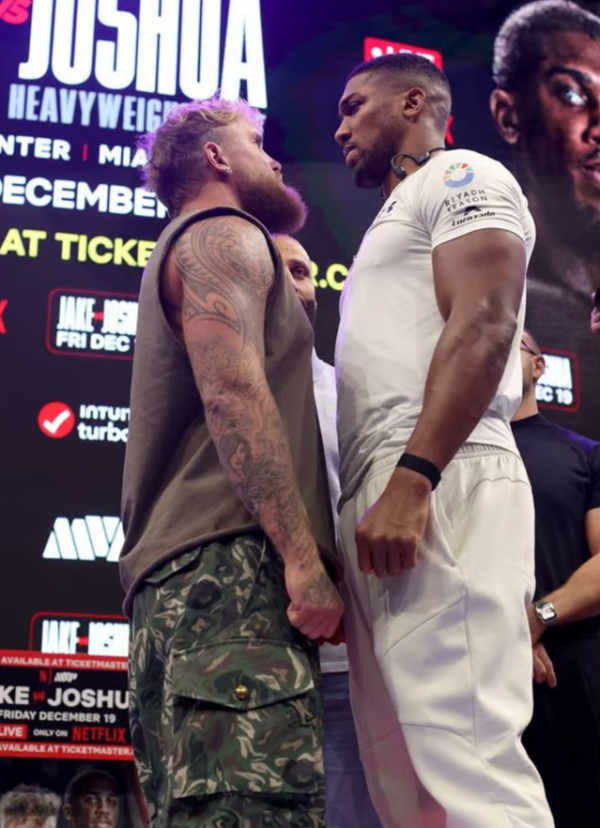 '제이크 폴 vs 앤서니 조슈아 ' 2700억 걸린 역대급 매치