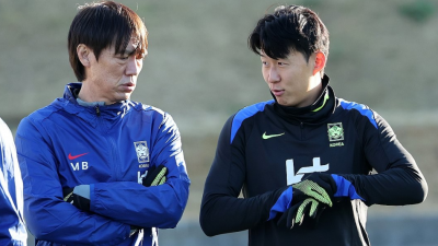 홍명보 축구대표팀 감독이 이달 A매치 2연전에 대비한 소집훈련을 시작