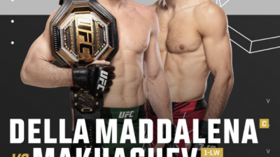 전 UFC 라이트급(70.3㎏) 챔피언 이슬람 마카체프(34·러시아)가 두 체급 챔피언에 도전