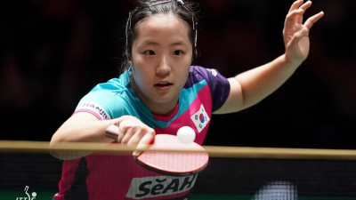 '신유빈 출전' 한국 탁구, 혼성단체 월드컵서 대만에 8-6 역전승