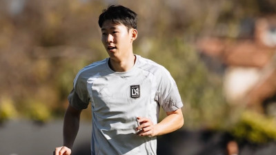 손흥민 '훈련 재개' 첫 겨울 프리시즌 돌입