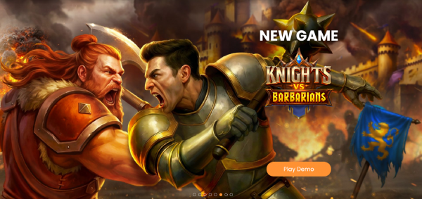 슬롯 커뮤니티 슬롯 마켓에서 제공하는 프라그마틱 무료 슬롯 게임 [Knights vs Barbarians]