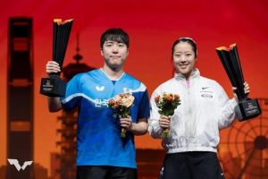 임종훈-신유빈, 탁구 혼합복식 세계랭킹 1위 등극
