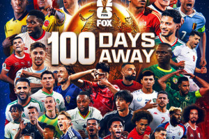 손흥민이 2026 국제축구연맹(FIFA) 북중미 월드컵을 100일 앞두고 공개된 포스터에서 정중앙을 차지