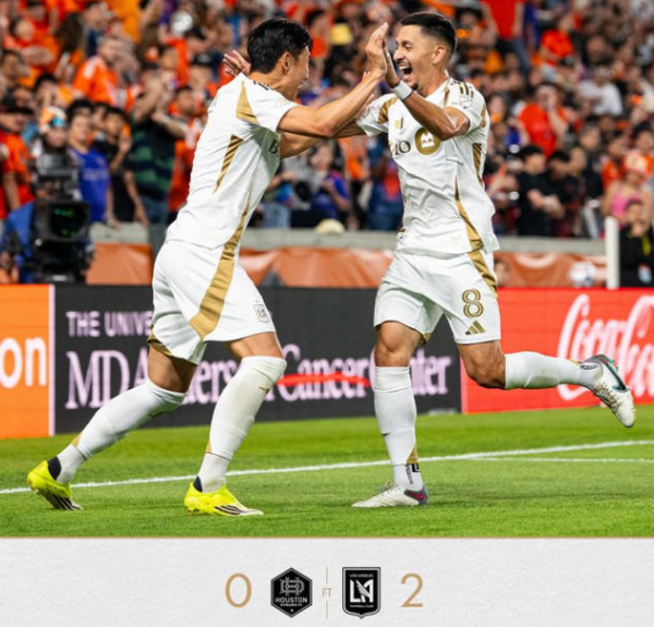 '2도움·2퇴장유도' 손흥민 원맨쇼! LAFC, 휴스턴 2-0 꺾고 리그 2연승
