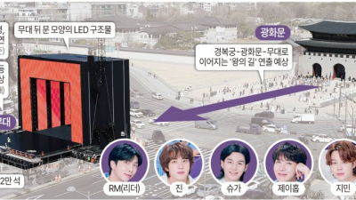 미리 보는 BTS 광화문 공연