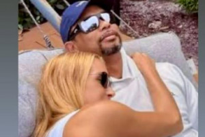 '트럼프 전 며느리' 버네사, 연인 타이거 우즈에 사랑해…공개 응원