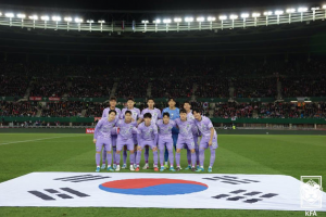 대한민국 축구 국가대표팀이 2026 국제축구연맹(FIFA) 북중미 파워랭킹에서 48개국 가운데 16번째