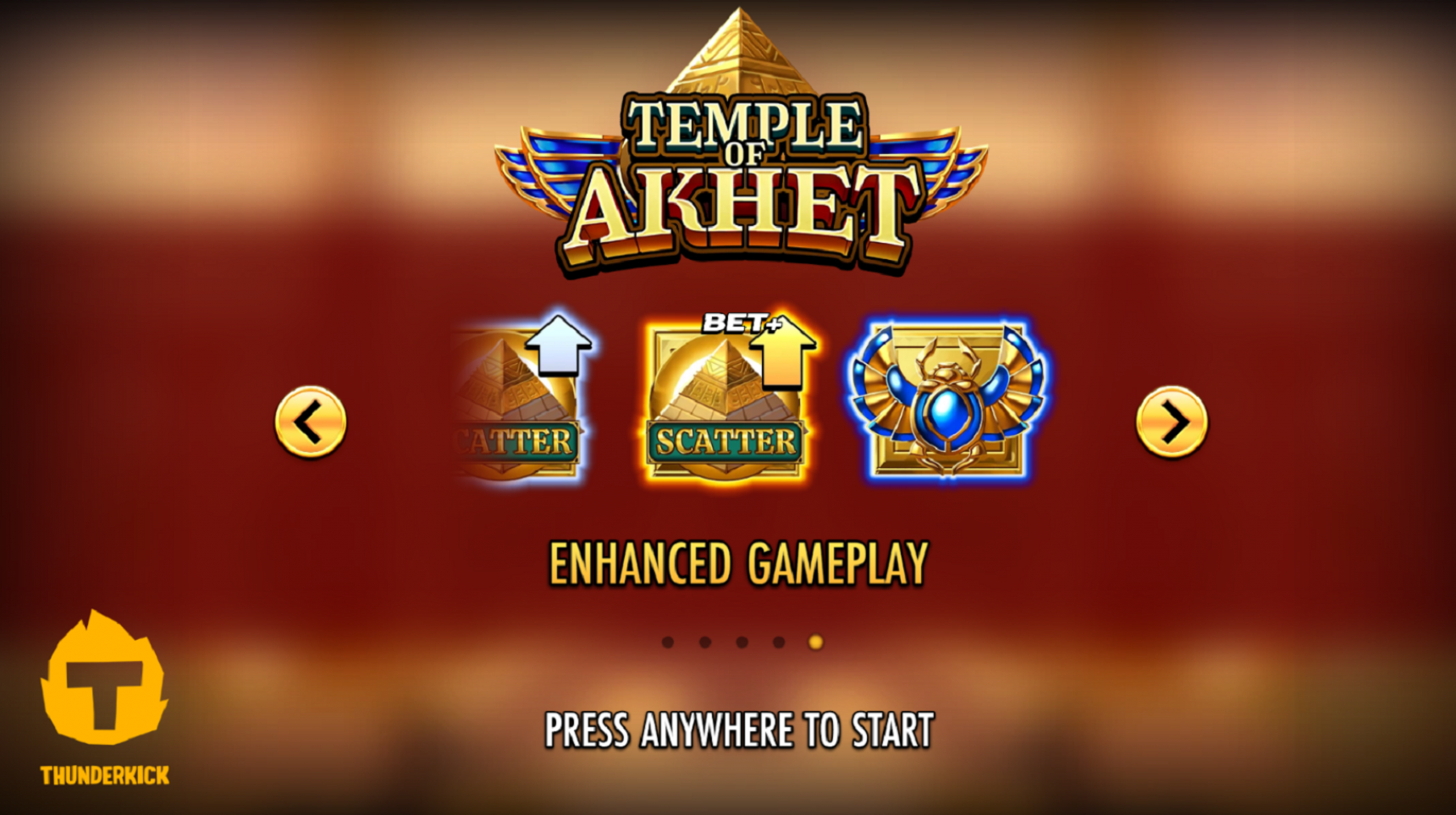 슬롯 커뮤니티 슬롯마켓에서 제공하는 무료 슬롯 게임 [Temple of Akhet]