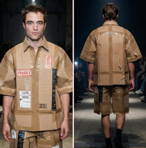 발렌시아가의 택배 박스 드레스 가격은 8900달러(약 1320만원)