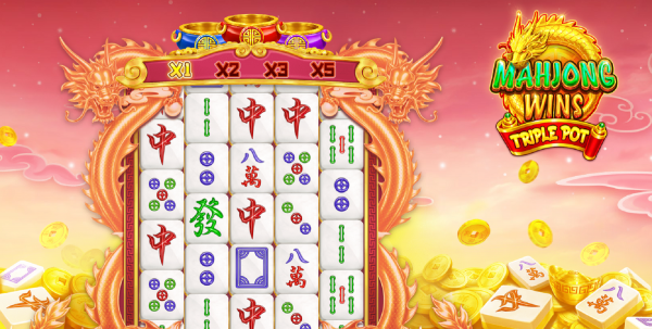 슬롯마켓에서 제공하는 무료 슬롯 게임 [Mahjong Wins Triple Pot]