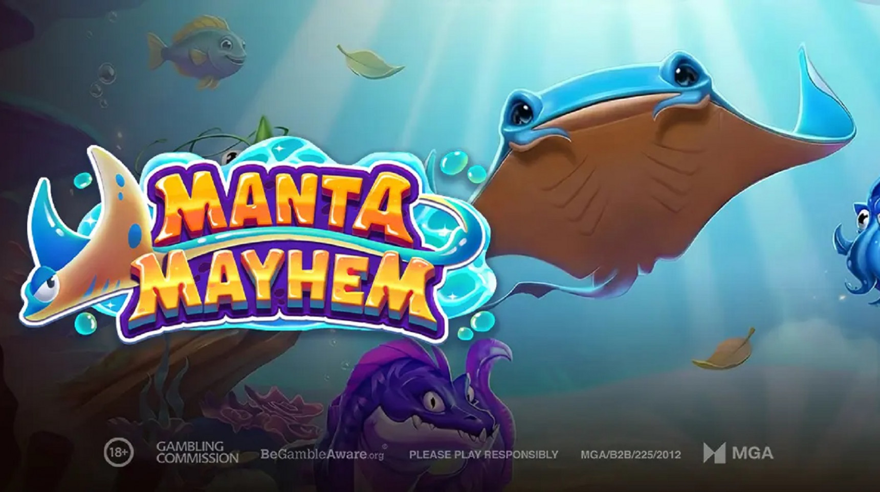 슬롯마켓에서 제공하는 무료 슬롯 게임 [Manta Mayhem]