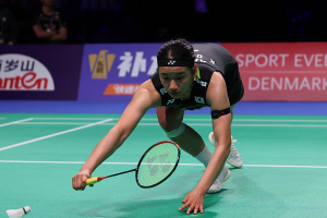 안세영(삼성생명)이 2026 세계배드민턴연맹(BWF) 월드투어 슈퍼 1000 인도네시아 오픈 8강에 안착