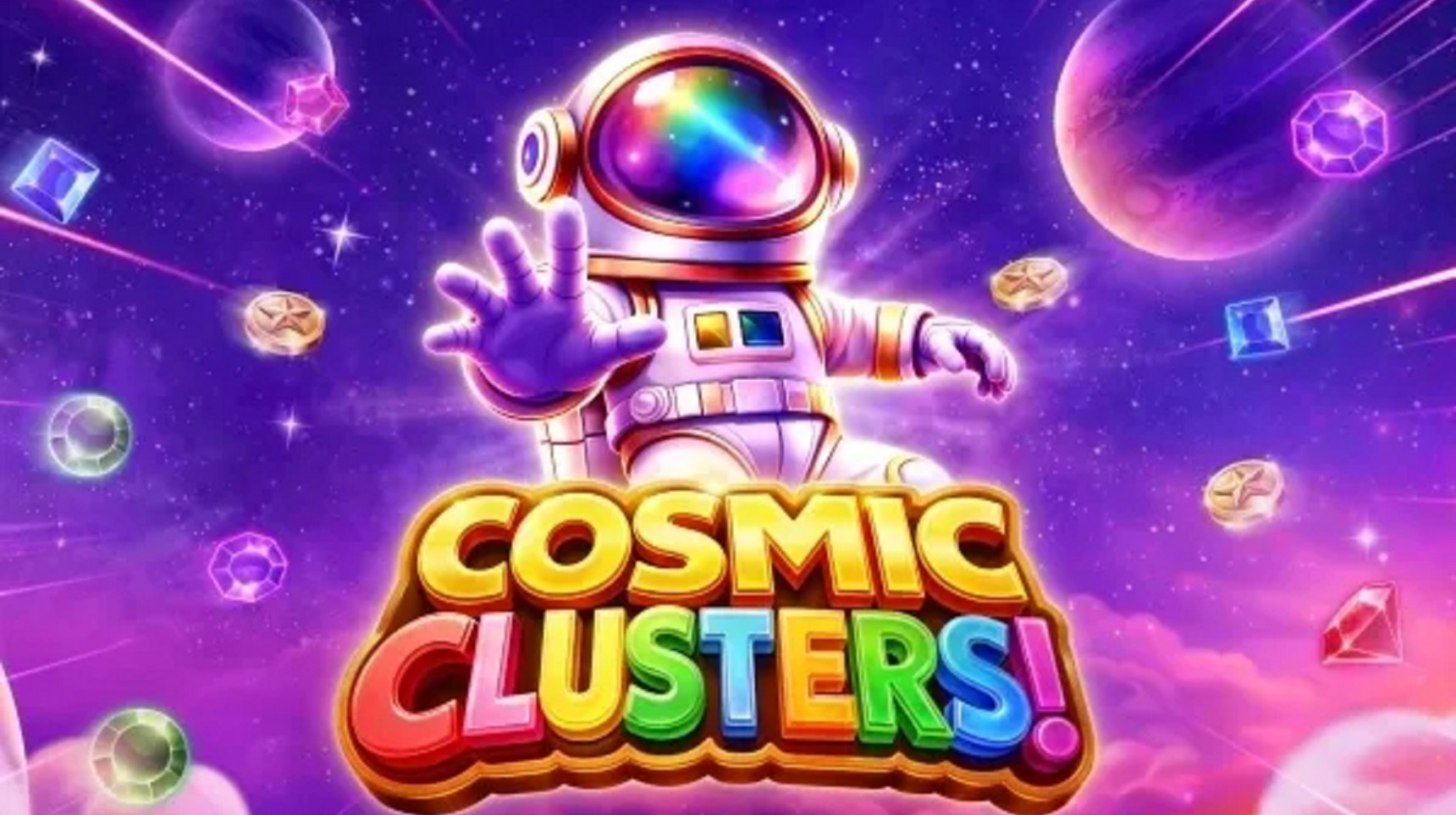 슬롯마켓에서 제공하는 무료 슬롯 게임 [Cosmic Clusters]