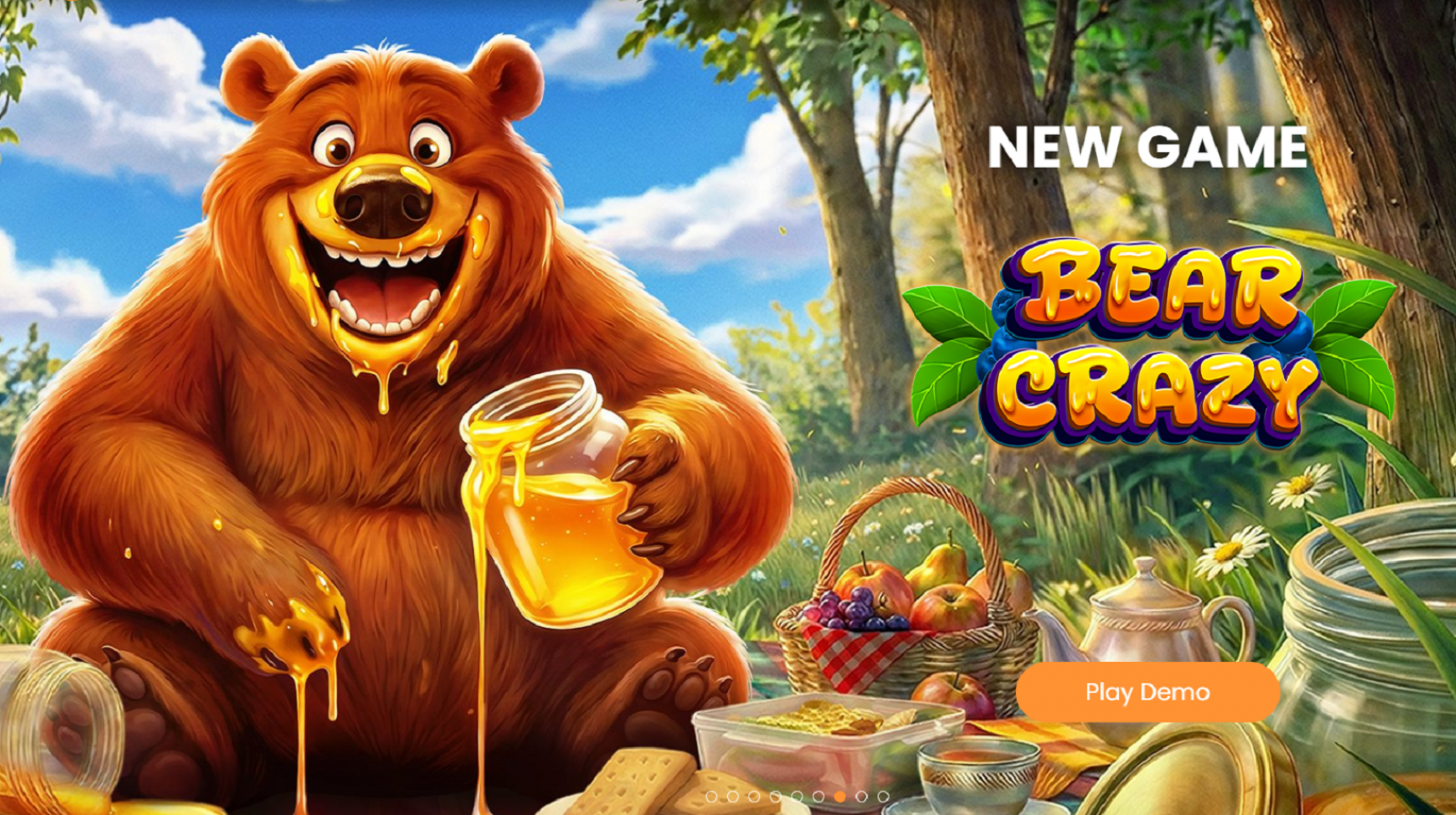 슬롯마켓에서 제공하는 무료 슬롯 게임 [Bear Crazy]