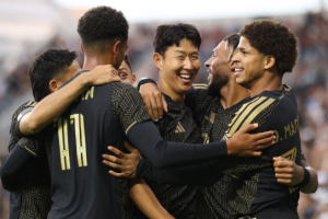 손흥민, MLS 3경기 연속 득점포…캔자스시티전 5분 만에 선제골