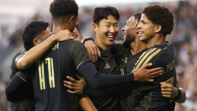 손흥민, MLS 3경기 연속 득점포…캔자스시티전 5분 만에 선제골