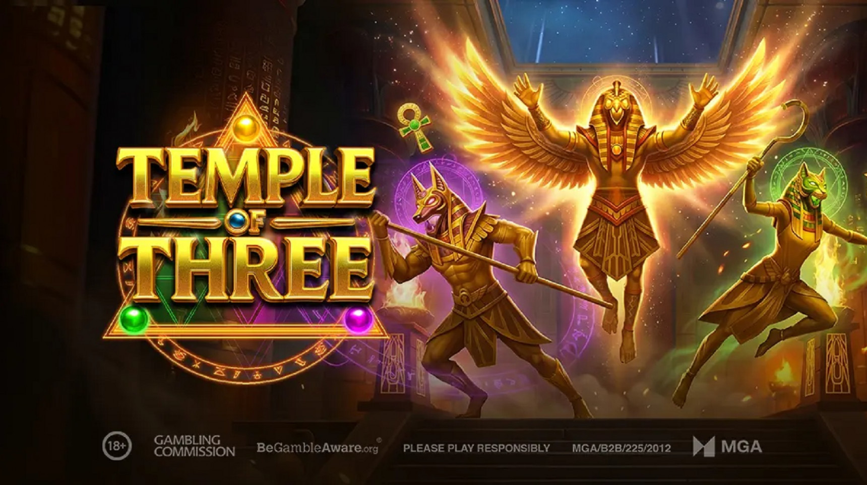 슬롯마켓에서 제공하는 무료 슬롯 게임 [Temple of Three]