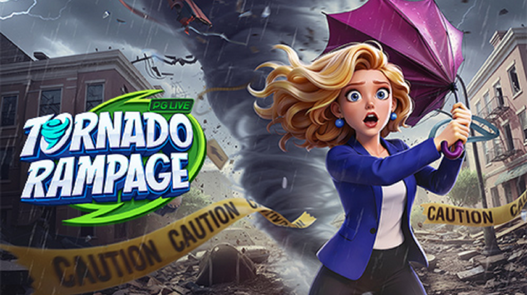 슬롯마켓에서 제공하는 무료 슬롯 게임 [Tornado Rampage]