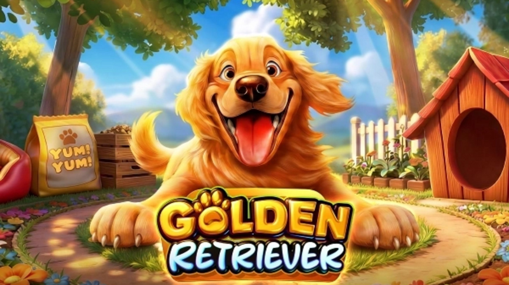 슬롯마켓에서 제공하는 무료 슬롯 게임 [Golden Retriever]