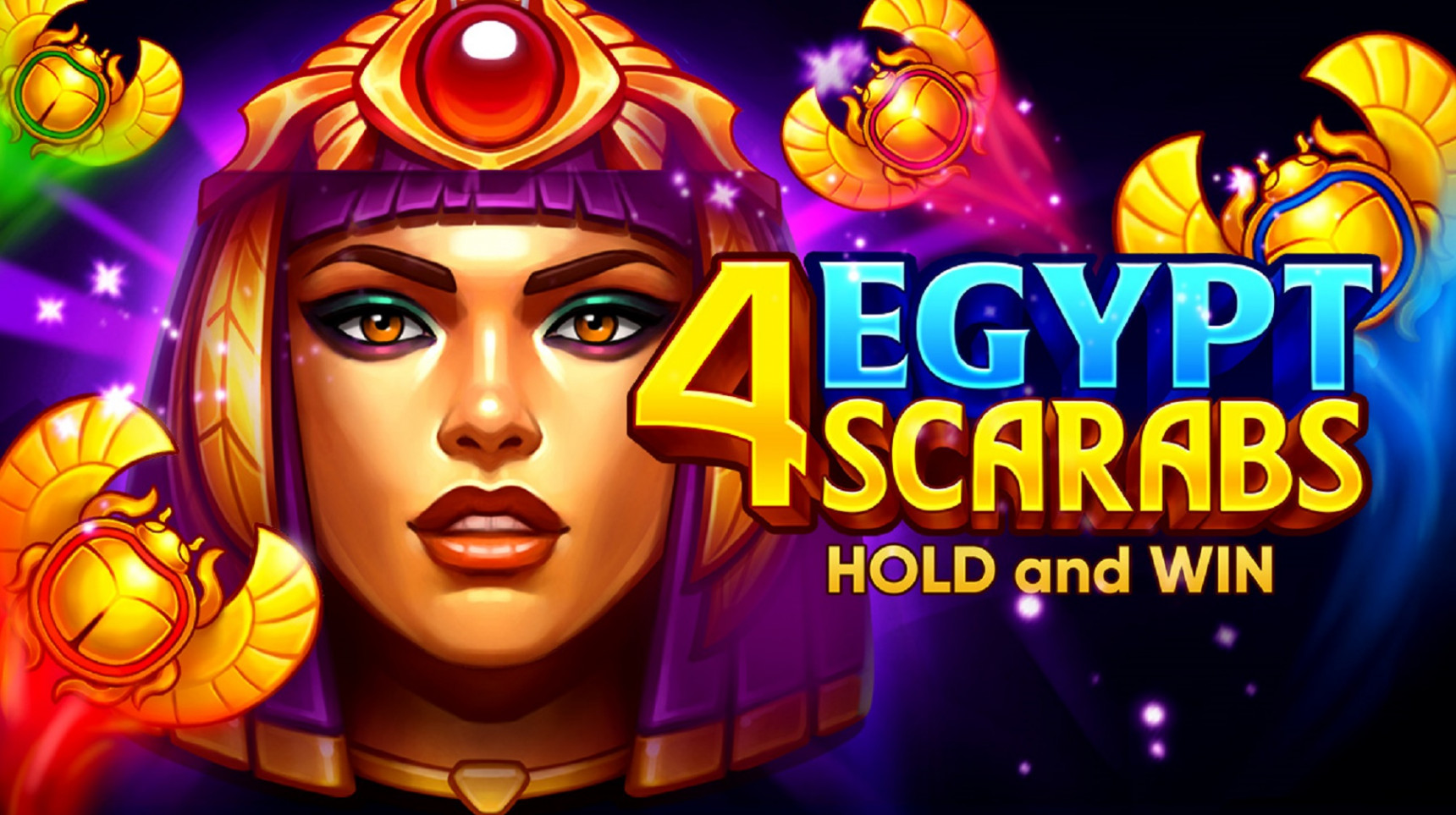 슬롯마켓에서 제공하는 무료 슬롯 게임 [4 Egypt Scarabs: Hold and Win]