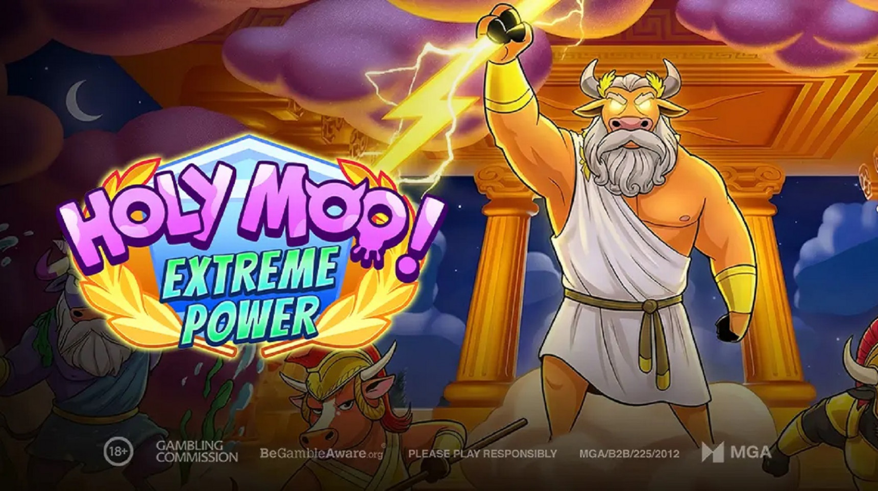 슬롯마켓에서 제공하는 무료 슬롯 게임 [Holy Moo! Extreme Power]