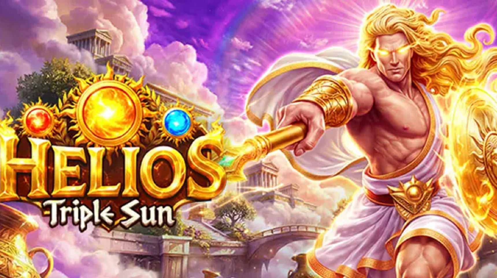 슬롯마켓에서 제공하는 무료 슬롯 게임 [Helios Triple Sun]