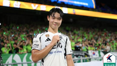 전북 18세 김예건, 데뷔골로 K리그 '이달의 골' 최연소 수상