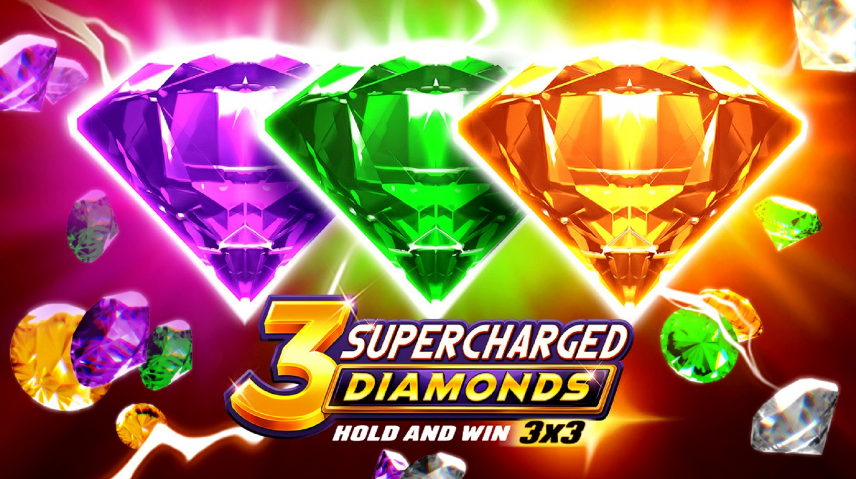 슬롯마켓에서 제공하는 무료 슬롯 게임 [3 Supercharged Diamonds]