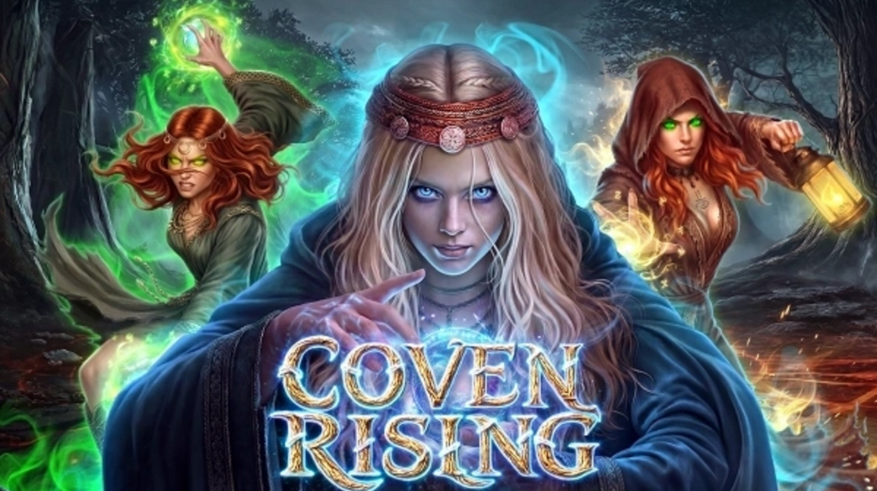 슬롯마켓에서 제공하는 무료 슬롯 게임 [Coven Rising]
