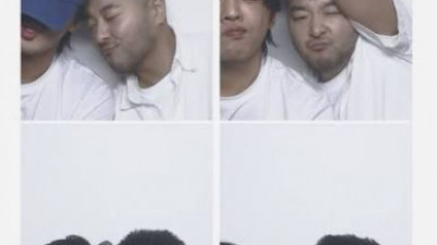 유아인, 남사친과 ‘볼뽀뽀’