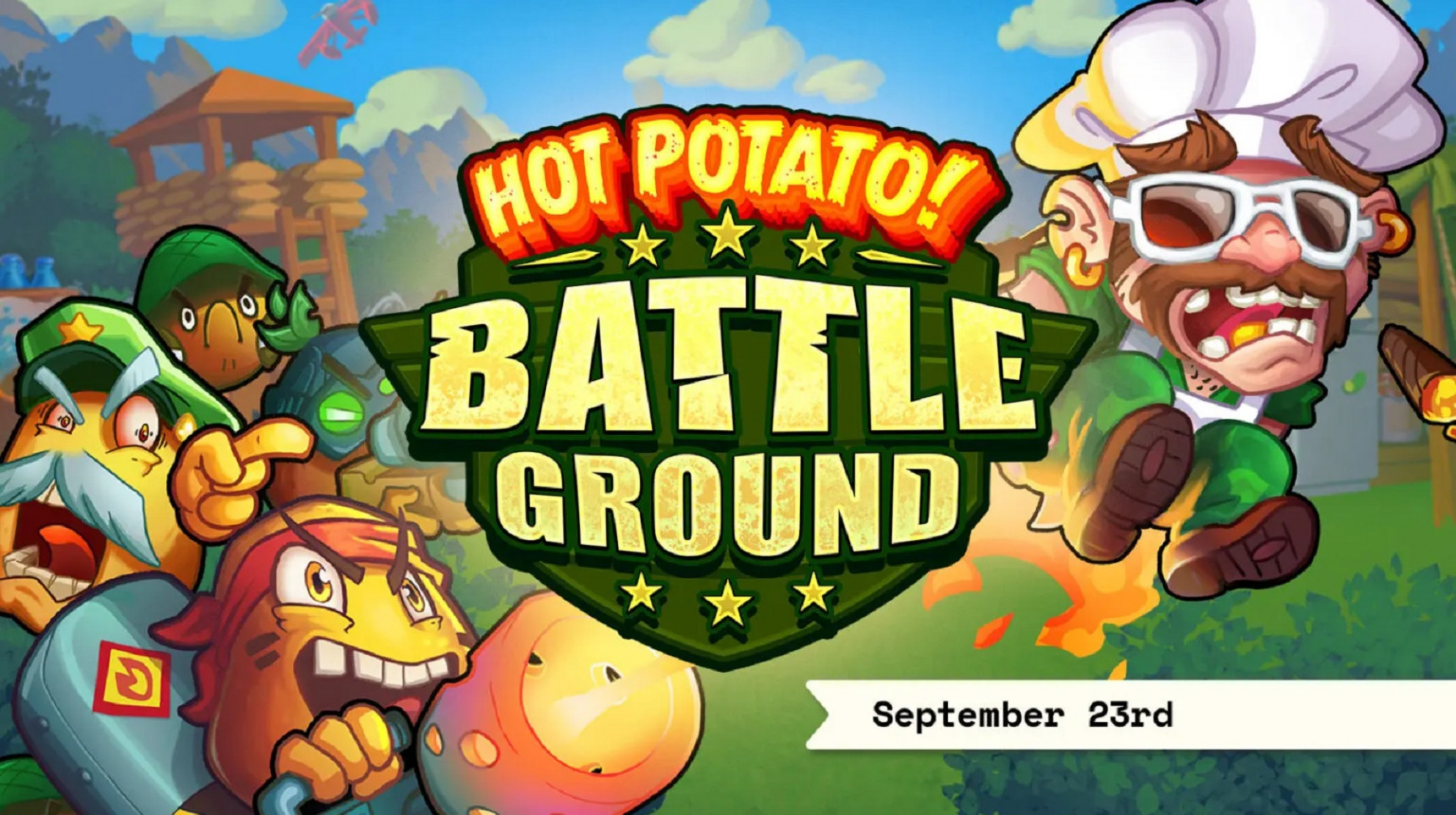 슬롯마켓에서 제공하는 무료 슬롯 게임 [Hot Potato Battleground]