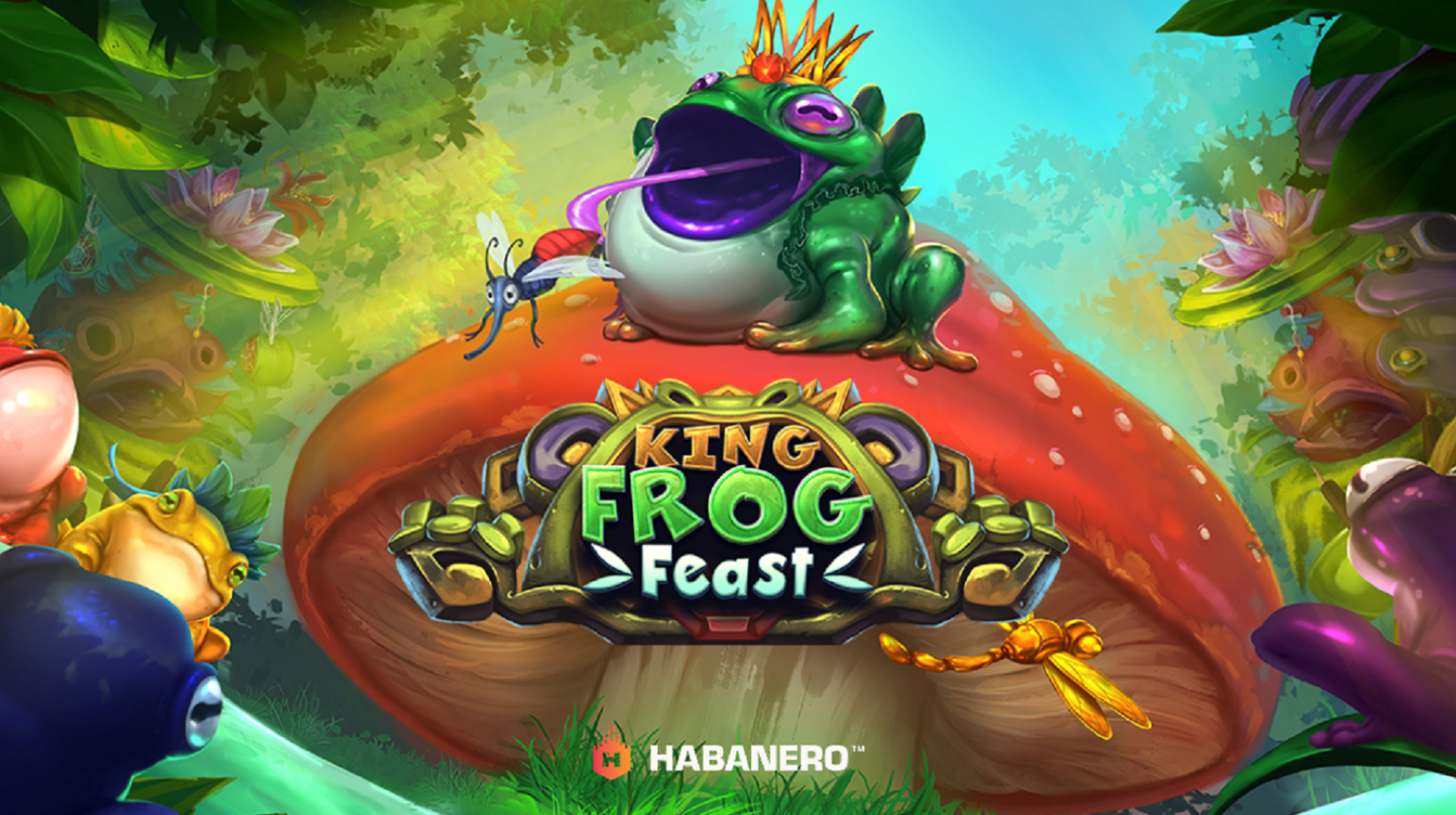 슬롯마켓에서 제공하는 무료 슬롯 게임 [King Frog Feast]