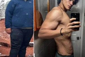 목숨 건 공포 딛고 3년만에 124kg 뺀 20대男
